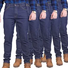 Kit 5 Calças Jeans Masculina Trabalho/Passeio Elastano Lycra Barata Direto Da Fábrica