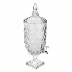 Suqueira Dispenser para Bebidas de Vidro 5 Litros Agua Saborizada Buffet Mesa Posta