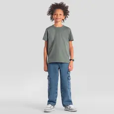 Calça cargo jeans infantil menino Brandili