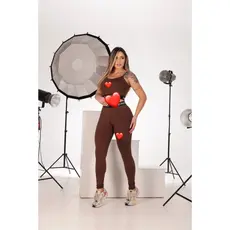 Conjunto Top + Legging Cintura Alta Feminino Conjunto Fitness