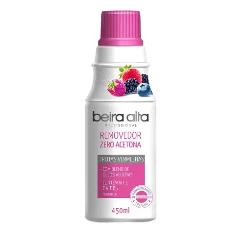 Removedor de Esmalte Beira Alta Frutas Vermelhas 450ml