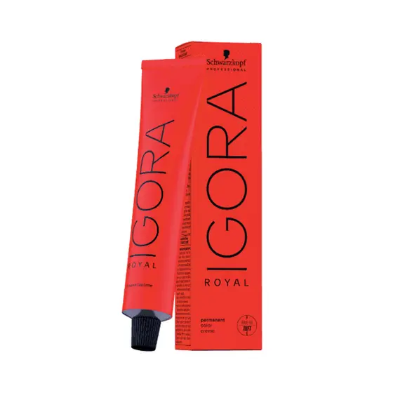 Coloração Igora Royal 6.63 Louro Escuro Marrom Matte 60g