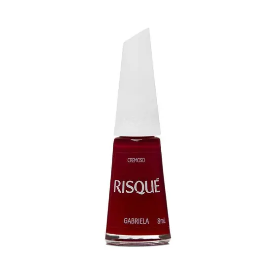 Esmalte Risqué Vermelho Cremoso Gabriela