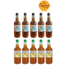 PROMOÇÃO KIT 10 GARRAFA MEL PURO 5 FLORADA SILVESTRE E 5 FLORADA EUCALIPTO 1,3KG