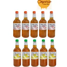 PROMOÇÃO KIT 10 GARRAFA MEL PURO 5 FLORADA LARANJEIRA E 5 FLORADA EUCALIPTO 1,3KG