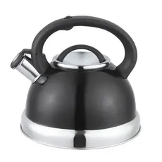 Chaleira Aço Inox com Apito 3/2 Litros com alça Unitermi Diversas Cores