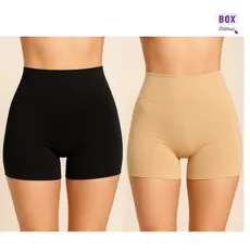 Calcinha Boxer Tipo Shortinho Conforto Total Cintura Média Kit com 2, 4 ou 6 Unidades