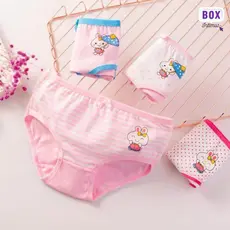 Kit Calcinha Infantil Algodão Estampada | Confortável, Delicada e Macia para Meninas