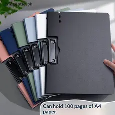 Prancheta Pasta A4 com Capa Protetora Porta Documentos para Escritório e Estudos
