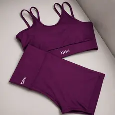 Conjunto Fitness Feminino Short e Top Academia Zero Transparência Cintura Alta Bee Premium