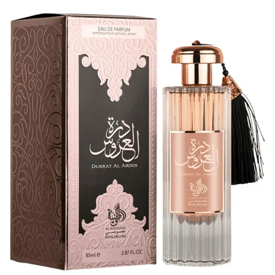 Perfume Durrat al Aroos Árabe 100ml Feminino Embalagem de vidro lacrado