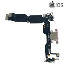 Conector Flex Dock De Carga Para Iphone 15 - Branco