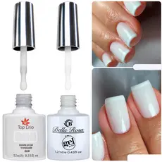 Esmalte de Renda Em Gel 12ml Soak-off Lirio Branco Unha Manicure Led UV
