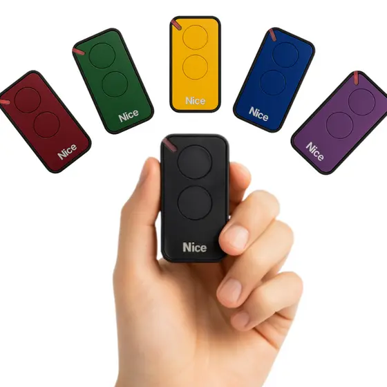 Controle Remoto Nice Peccinin Para Portão elêtronico automático Era Inti 433,92Mhz Colorido