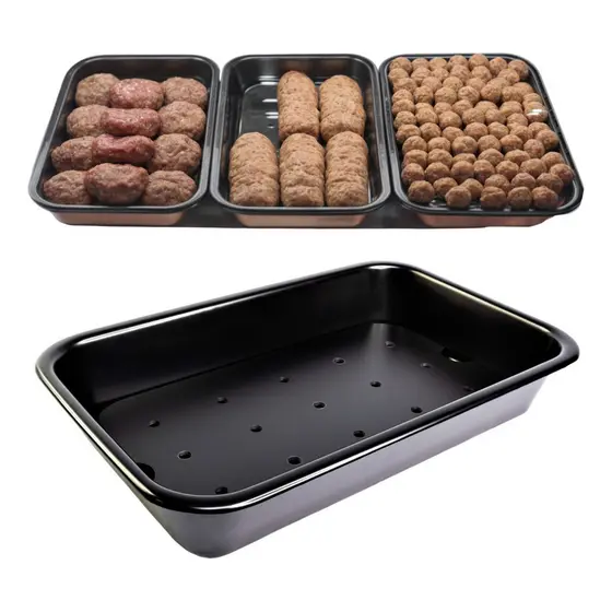 8 Unidades Bandeja Para Açougue 44x28x7cm