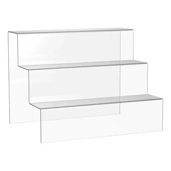 Expositor Transparente Plataforma Funko Escadinha - Kit C/2