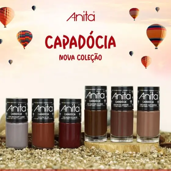 Kit Anita Esmaltes Coleção Capadócia Premium