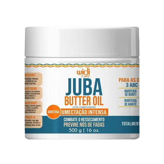 Juba Butter Oil Umectacao Intensa Acao Condicionante - Widi Care - 500 G
