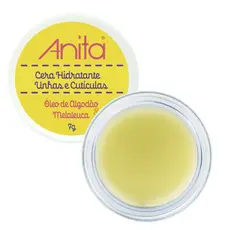 Anita - Cera Hidratante - Unhas E Cutículas - Óleo De Algodão E Melaleuca 7g