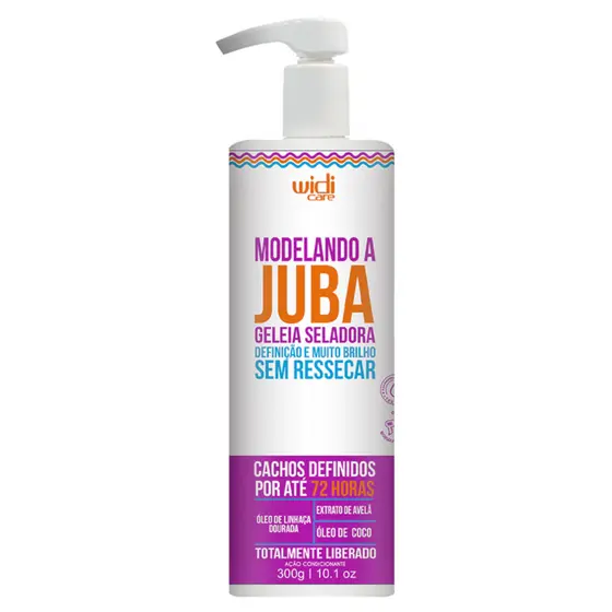 Modelando A Juba Geleia Seladora Condicionante – Widi Care 300g | Cachos Altamente Definidos