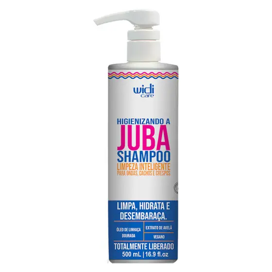 Higienizando a Juba Shampos Widi Care 500ml