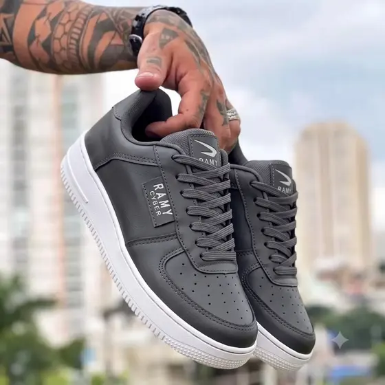 Tênis Masculino Streetwear e Feminino Minimalista Estiloso Confortável Clássico Retrô 34 ao 43