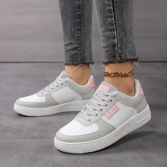Tênis Feminino Streetwear Casual Urbano Estilo Skatista Retrô Unissex Promoção Do 34 ao 43