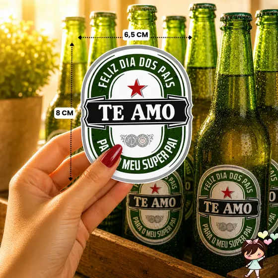 ADESIVO DIA DOS PAIS | IDEAL PARA MONTAGEM DE KITS E CESTAS | ENVIO RÁPIDO!