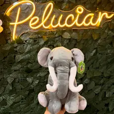 Urso de Elefante Brinquedo de Pelucia Fofo Premium Safari Zoologico