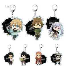 Tmdbyx Pingente Chaveiro De Acrílico Black Clover Anime Oneta Yano Noell Silva Yami Sukehiro Magna