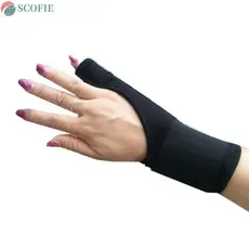 Pulseira SCOFIE Office Protect , De Tala De Dedo De Compressão Ajustável , Ambidestro