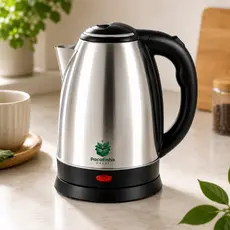 Chaleira Elétrica Inox 2 Litros Jarra Térmica Desligamento Automático Ferve Água Rápido Café Chá