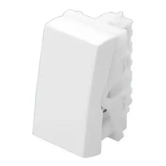 Módulo Interruptor Simples 16A Fame Evidence Branco - Ref. 3891