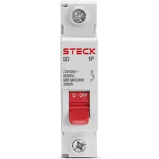 Disjuntor Steck Din Unipolar 63A Curva C