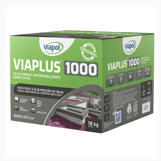 Viaplus 1000 Caixa 18kg Viapol