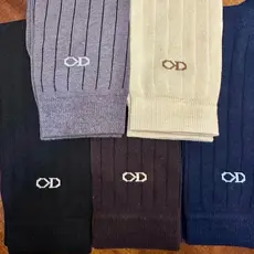Kit com até 8 Meias Social Casual Canelada Premium – Elegância, Conforto e Resistência