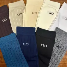 Meia Social Moderna Exclusiva e Unicas Canelada Casual - Elegância e Qualidade para o Dia a Dia