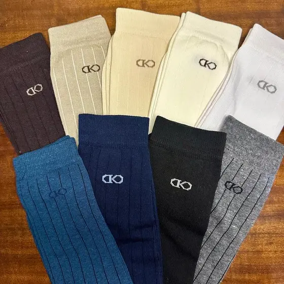 Kit Meia Social Canelada - Material Premium e cores Exclusivas