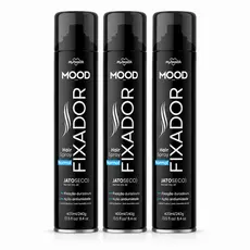 Kit 3 Hair Spray Fixador Normal Mood 400Ml - My Health
