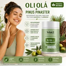 Oli Olá Pinus Pinaster 30 Cápsulas Vital Z Antioxidante Pele Luminosa Sem Glúten