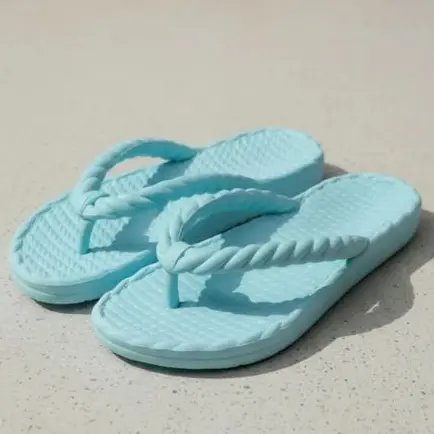 Chinelo De Dedo Nuvem Feminino Plataforma Trançado Estilo Leve Macia Antiderrapante