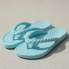 Chinelo De Dedo Nuvem Feminino Plataforma Trançado Estilo Leve Macia Antiderrapante