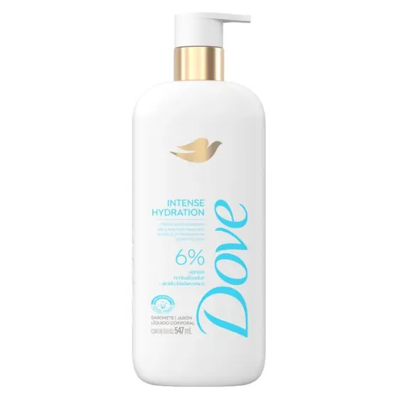 Sabonete Líquido Corporal Intense Hydration 547ml - Dove