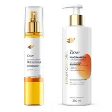 Kit Óleo Sérum Tom Uniforme 150ml + Sérum Corp. Niacinamida + Uniform. 380ml - Dove