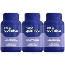 Kit 3 Melatonina Sabor Maracuja Com 90 Comprimidos - Neo Química