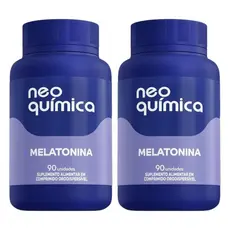 Kit 2 Melatonina Sabor Maracuja Com 90 Comprimidos - Neo Química