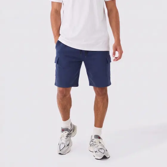 Bermuda Cargo Masculina Moletinho Confortável Casual Esportiva Dia a Dia