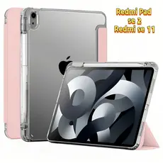 “Tablet 11” / 2 Capa Transparente Anti-Impacto com Suporte para Caneta”