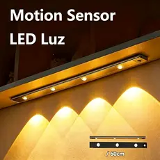 3 Cores 60cm Regulável Led Luminária USB Recarregável Lâmpada Sensor De Movimento Luz para – F9