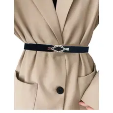 Cinto  Feminino Elástico Moda Blogueira Combinação de vestir  jeans moda festa casamento